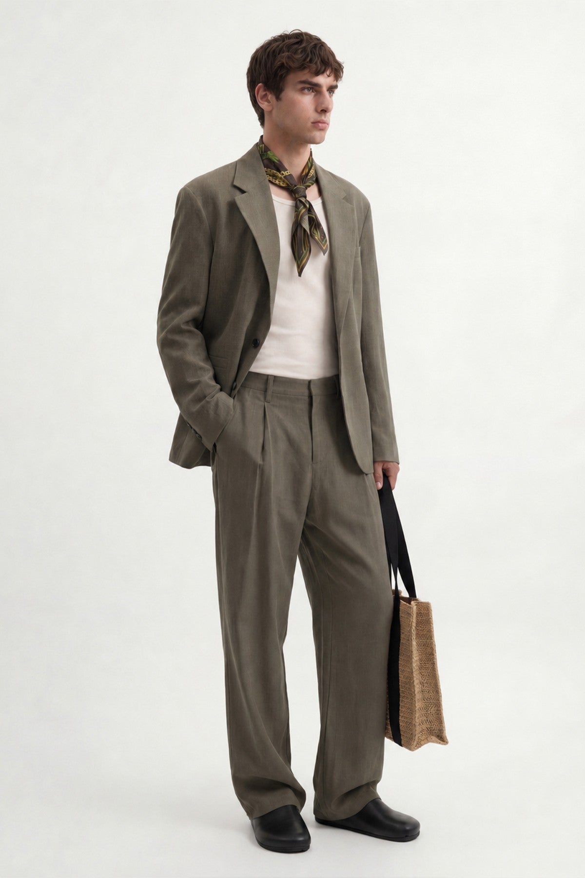 Modal Karışımlı Relaxed Blazer Ceket