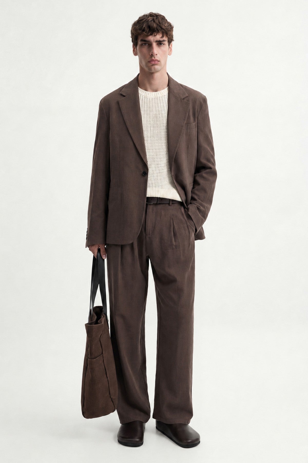 Modal Karışımlı Relaxed Blazer Ceket