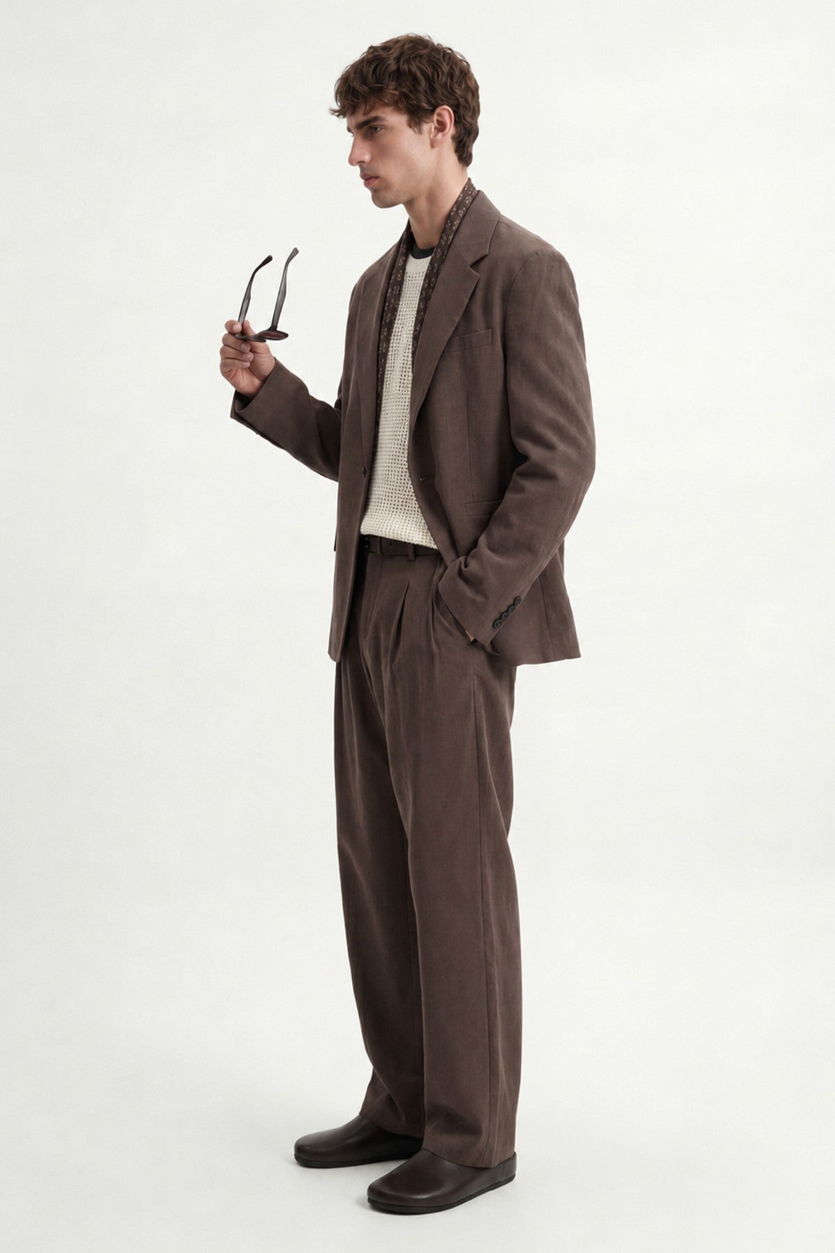 Modal Karışımlı Relaxed Blazer Ceket