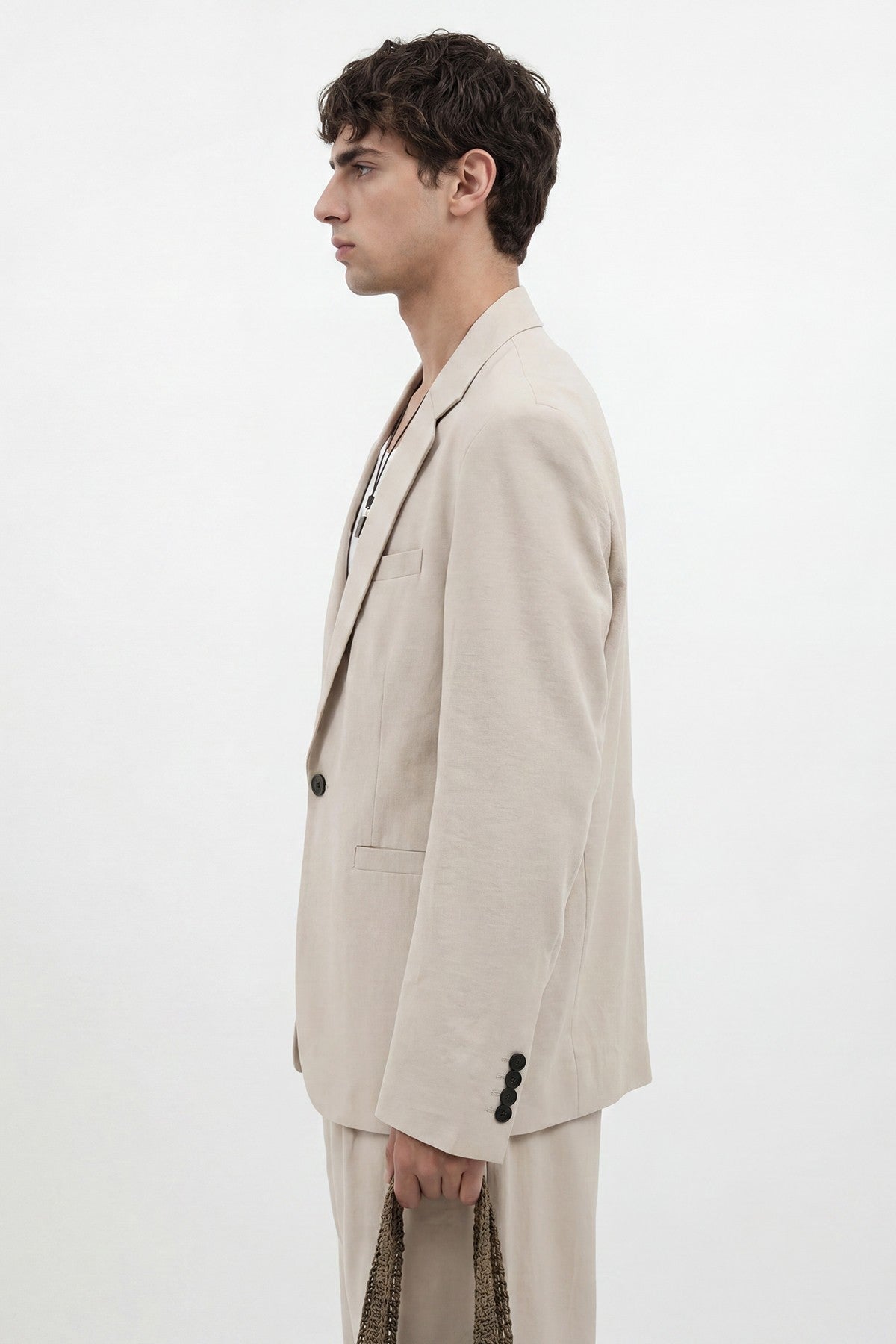 Antioch Modal Karışımlı Relaxed Blazer Ceket