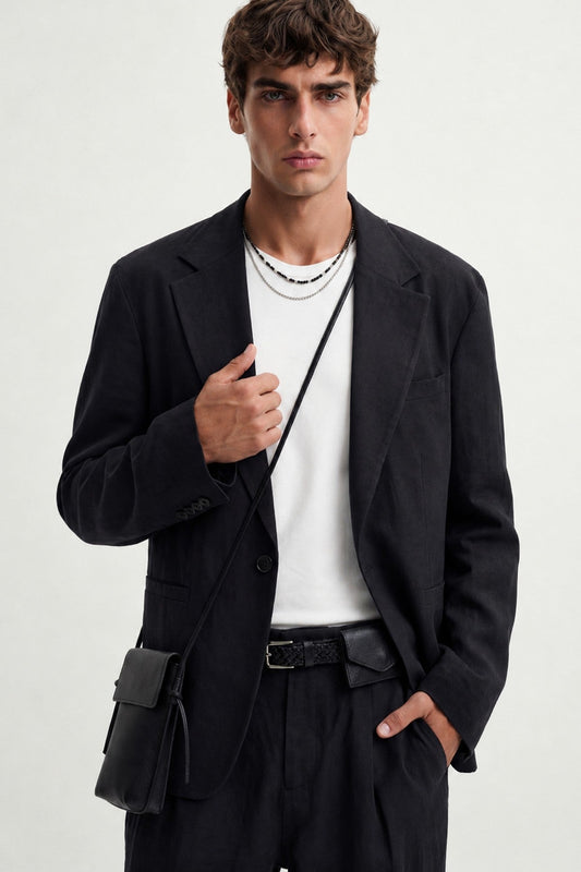 Modal Karışımlı Relaxed Blazer Ceket