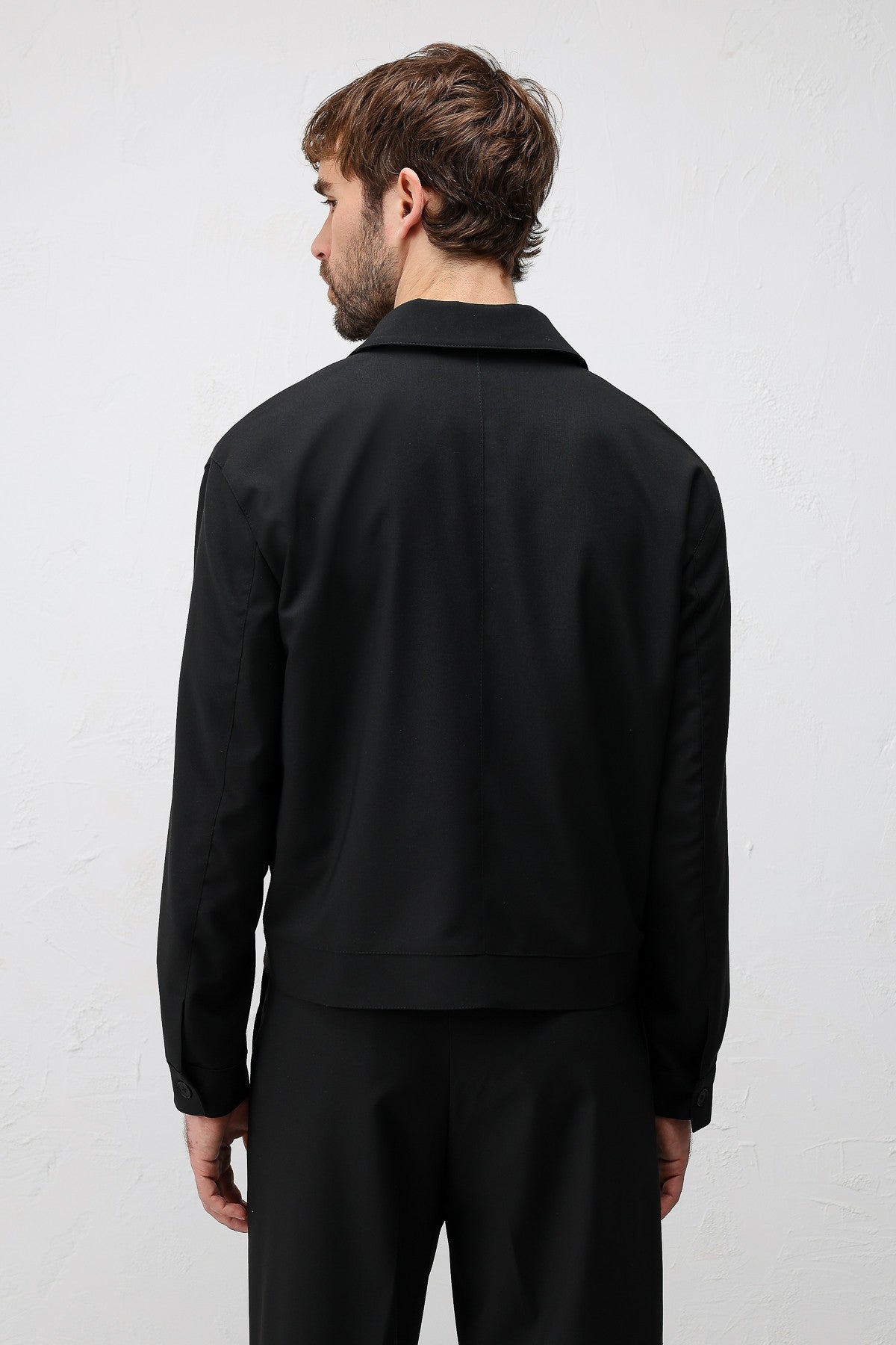 Antioch Relaxed Fit Fermuarlı Erkek Mont