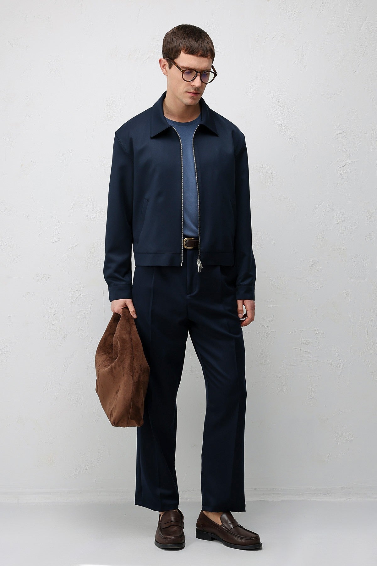 Antioch Relaxed Fit Fermuarlı Erkek Mont