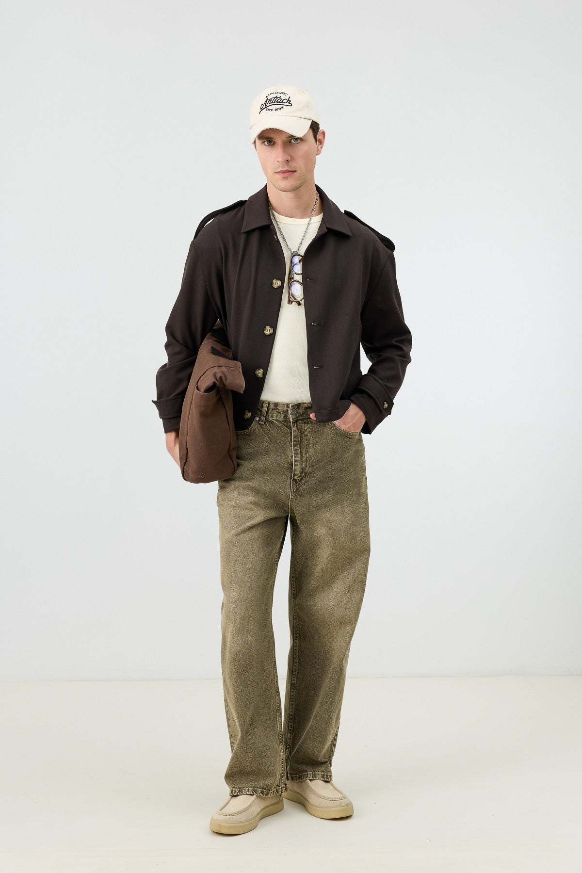 Antioch Boxy Fit Erkek Mont
