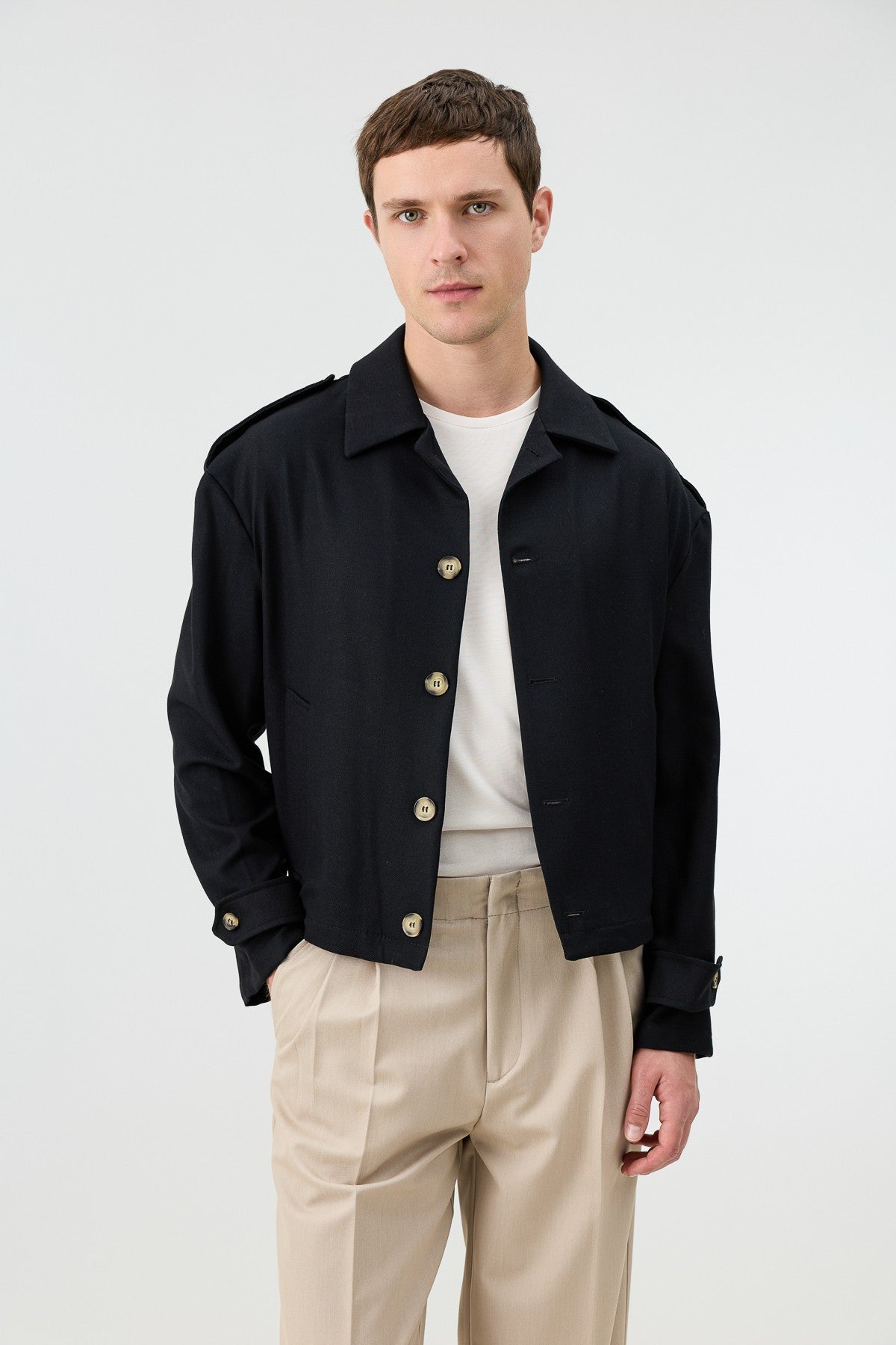 Antioch Boxy Fit Erkek Mont