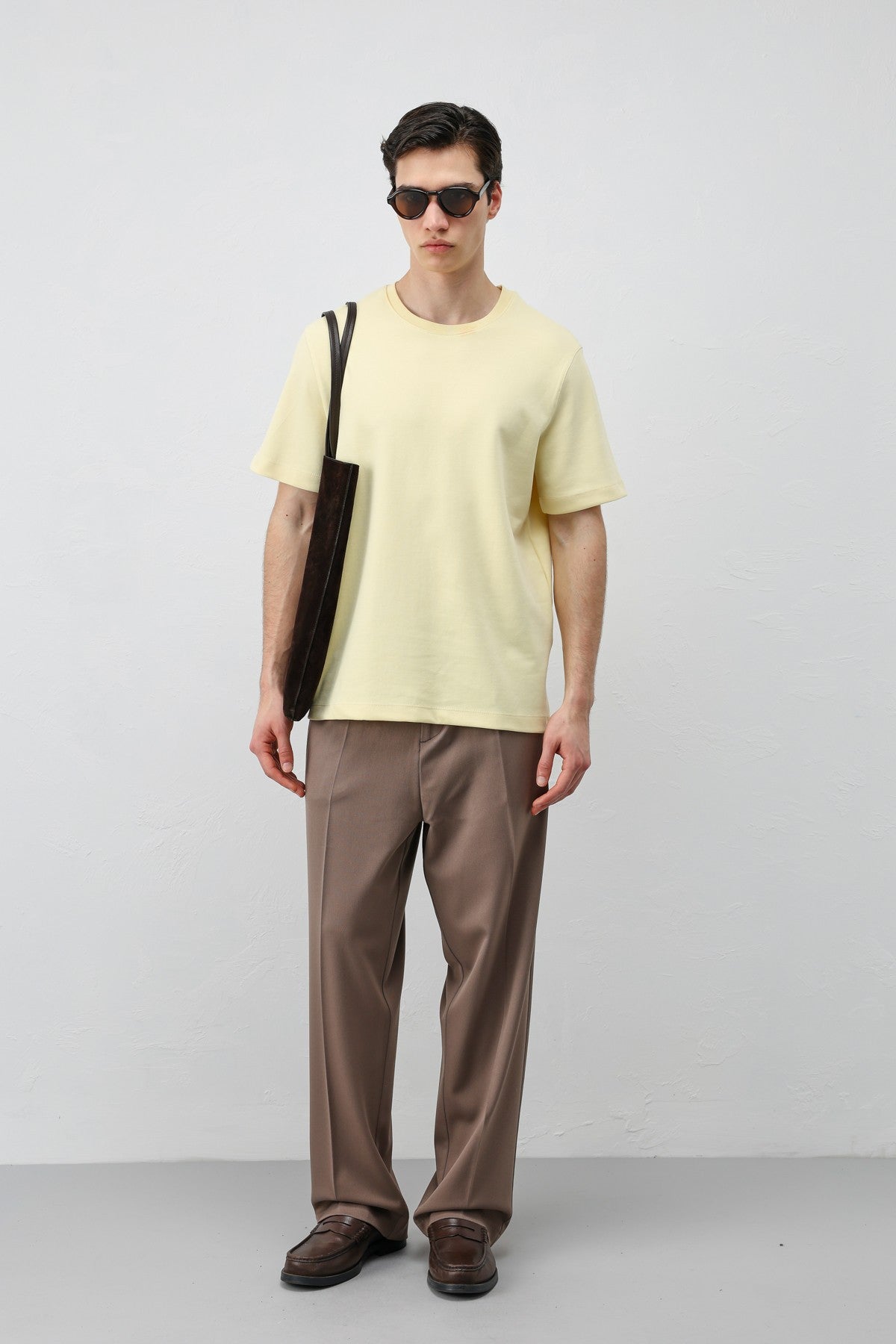 Regular Fit Basic Erkek T-Shirt
