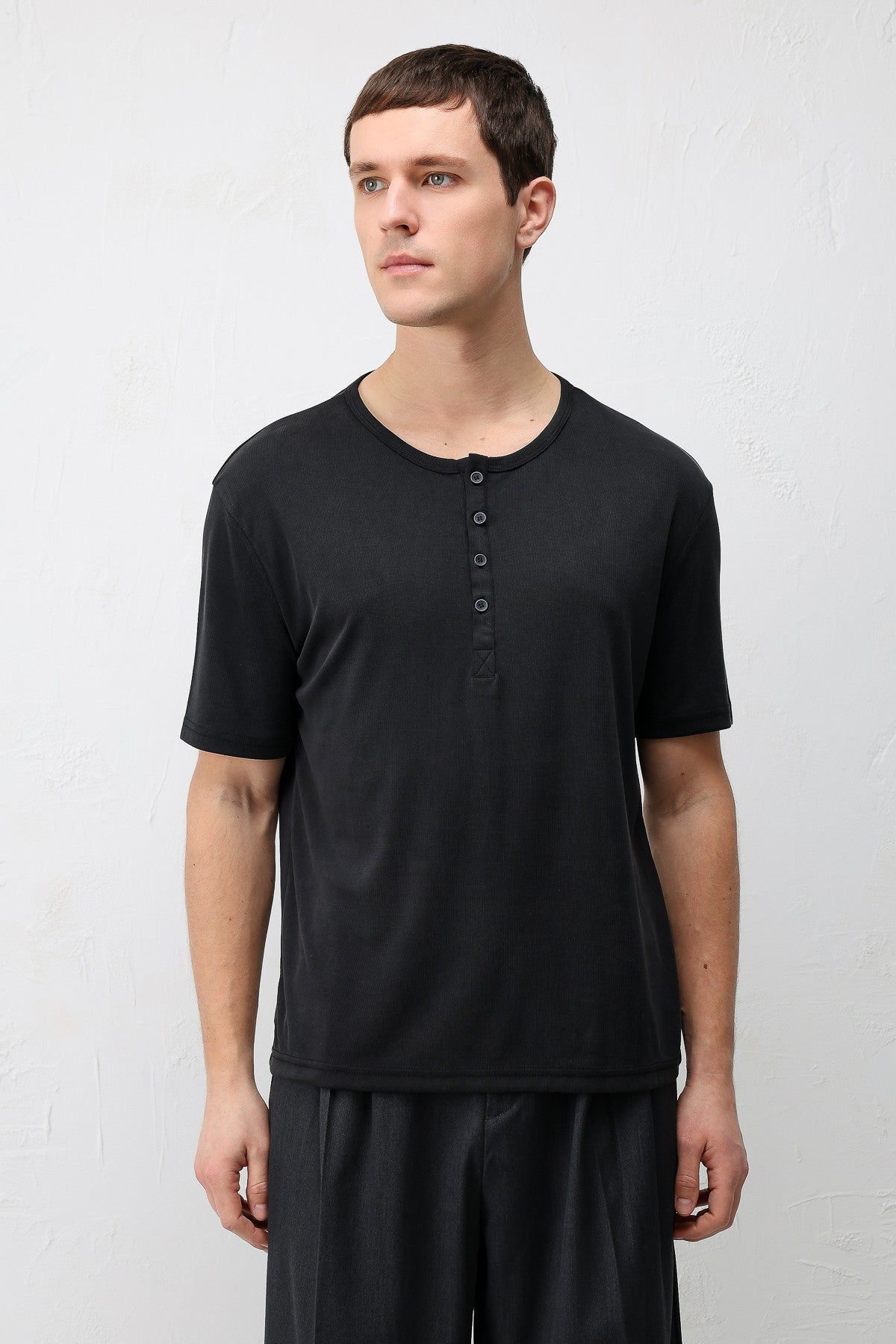 Antioch Düğmeli Yaka Erkek T-Shirt