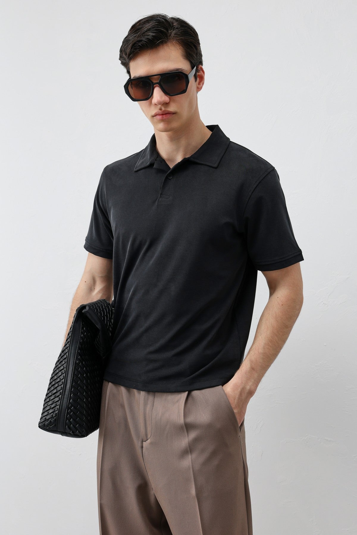 Antioch Lyocell Karışımlı Polo Yaka Erkek T-Shirt