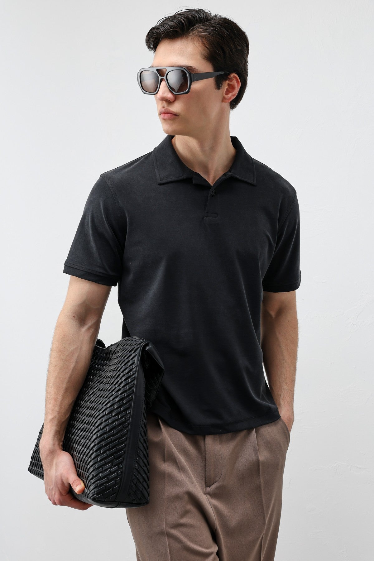 Antioch Lyocell Karışımlı Polo Yaka Erkek T-Shirt