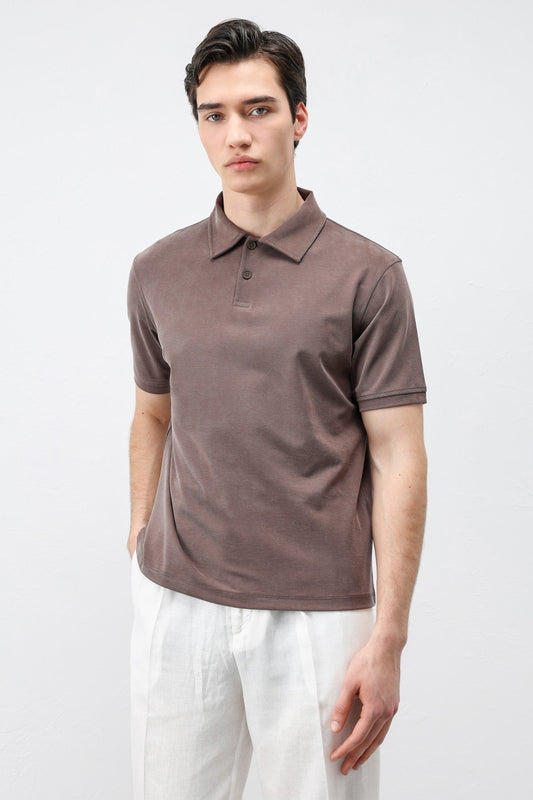 Antioch Lyocell Karışımlı Polo Yaka Erkek T-Shirt