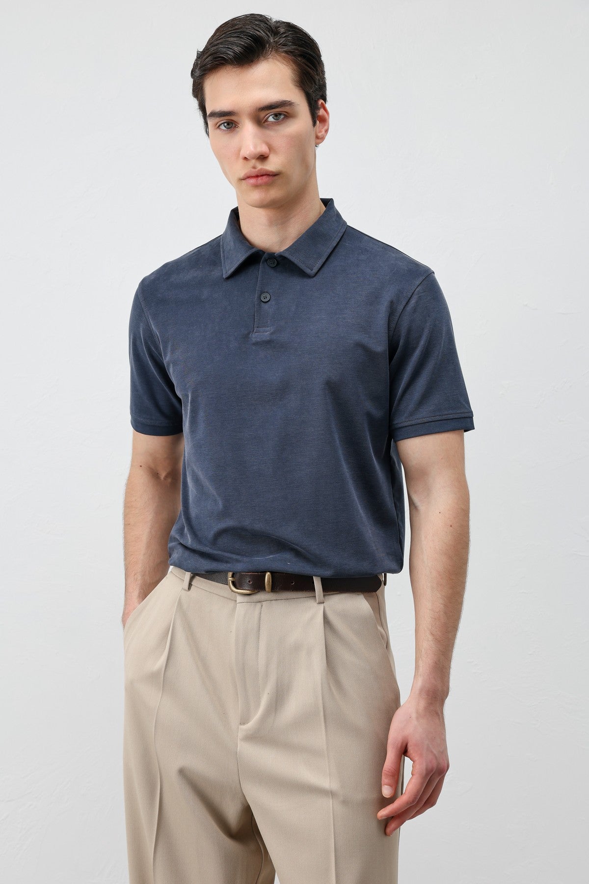 Antioch Lyocell Karışımlı Polo Yaka Erkek T-Shirt