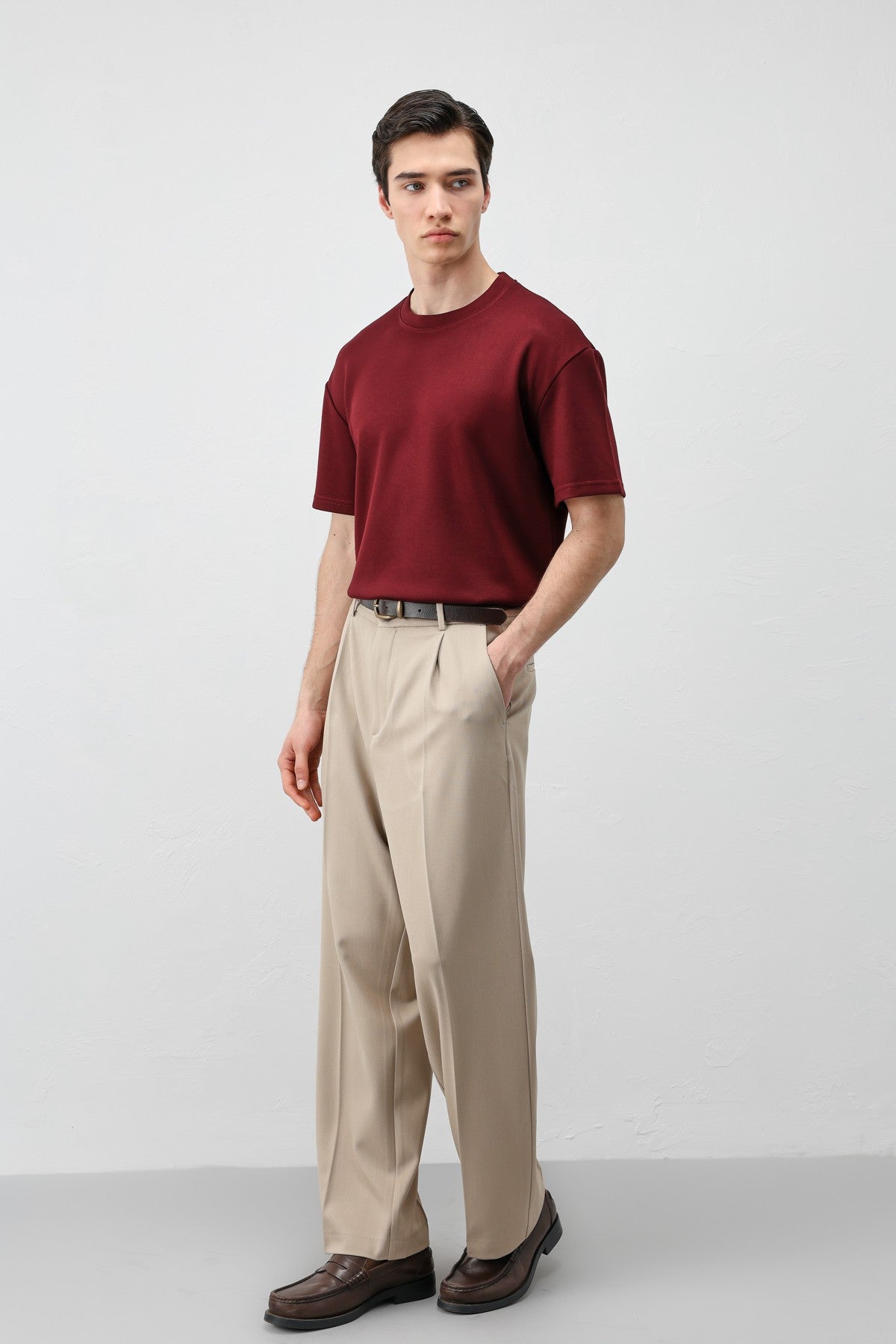 Antioch Crop Fit Erkek T-Shirt