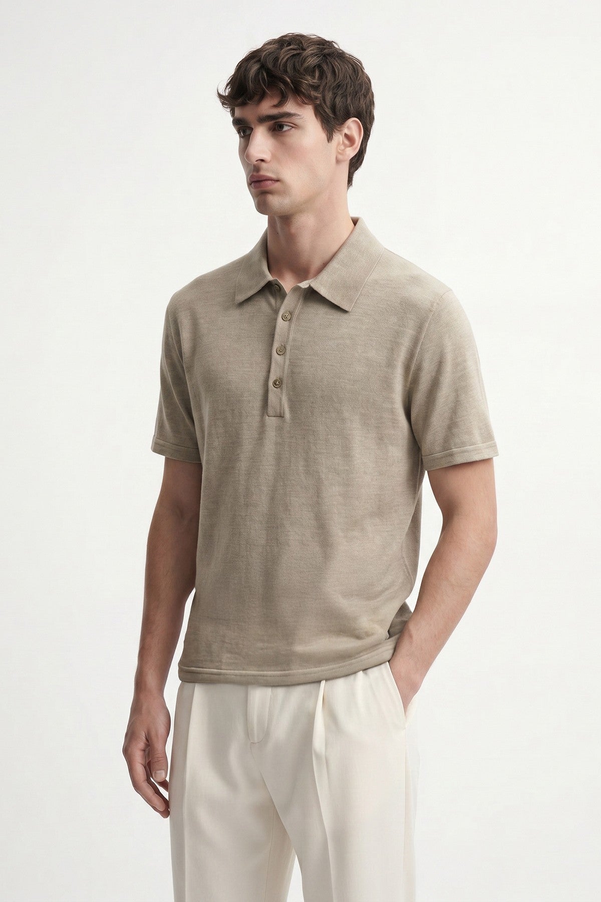 Antioch Düğmeli Polo Yaka Erkek T-Shirt