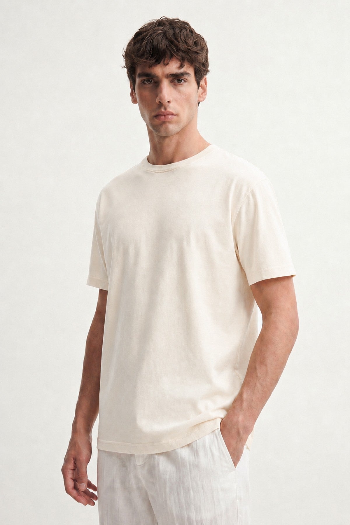 Pamuklu Erkek T-Shirt