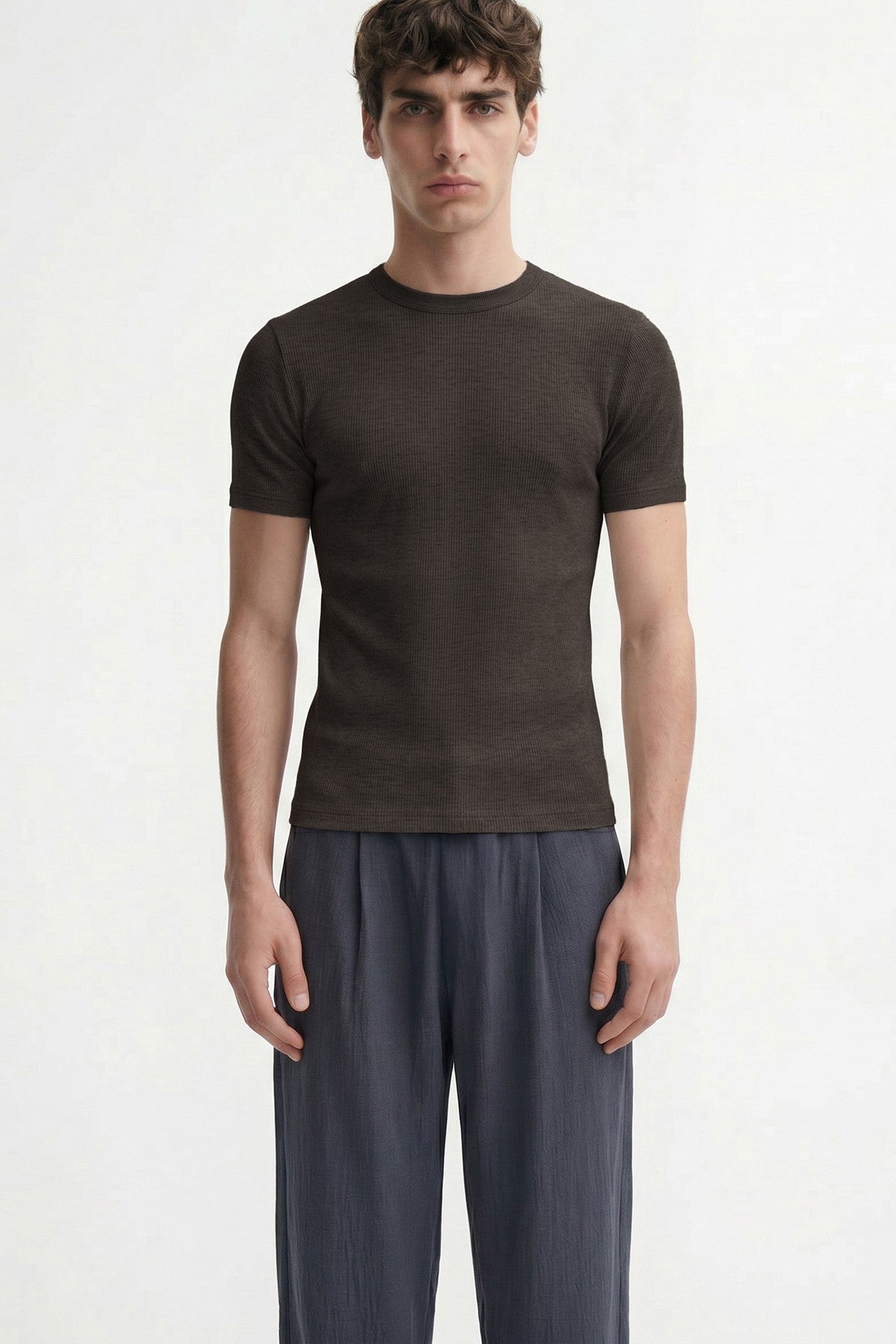 Dokulu Erkek T-Shirt