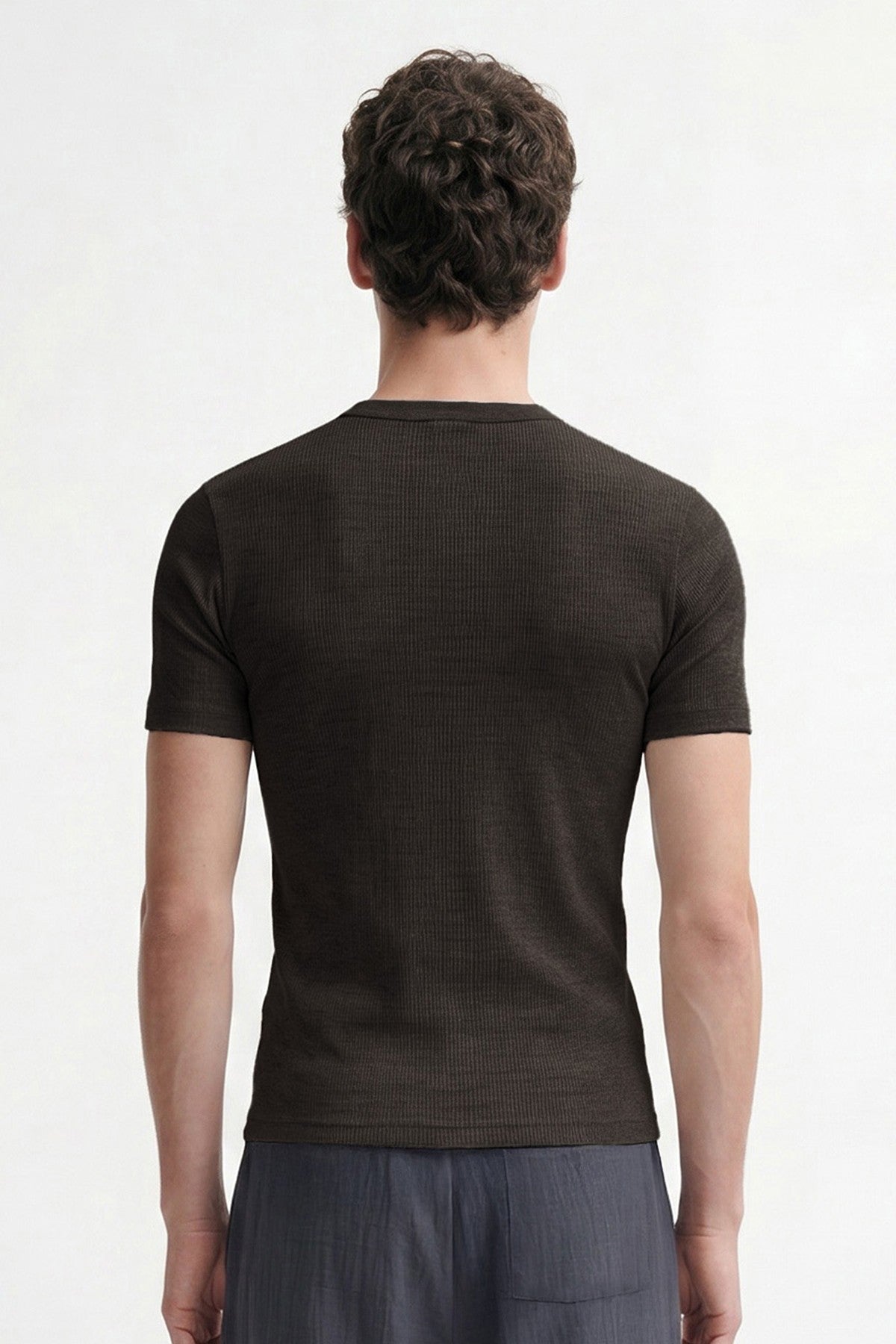 Dokulu Erkek T-Shirt