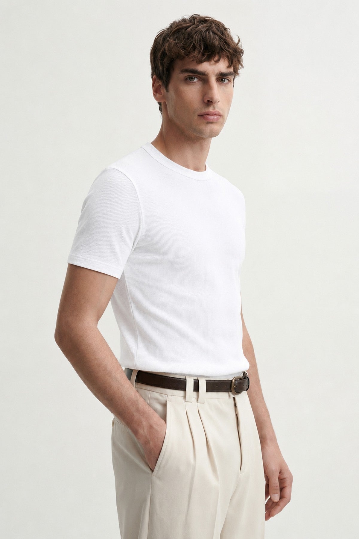 Dokulu Erkek T-Shirt