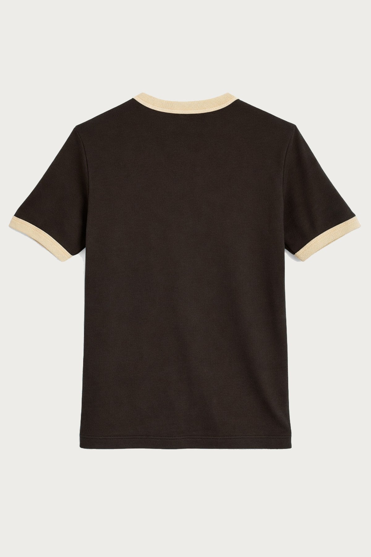 Kontrast Yaka Erkek T-Shirt