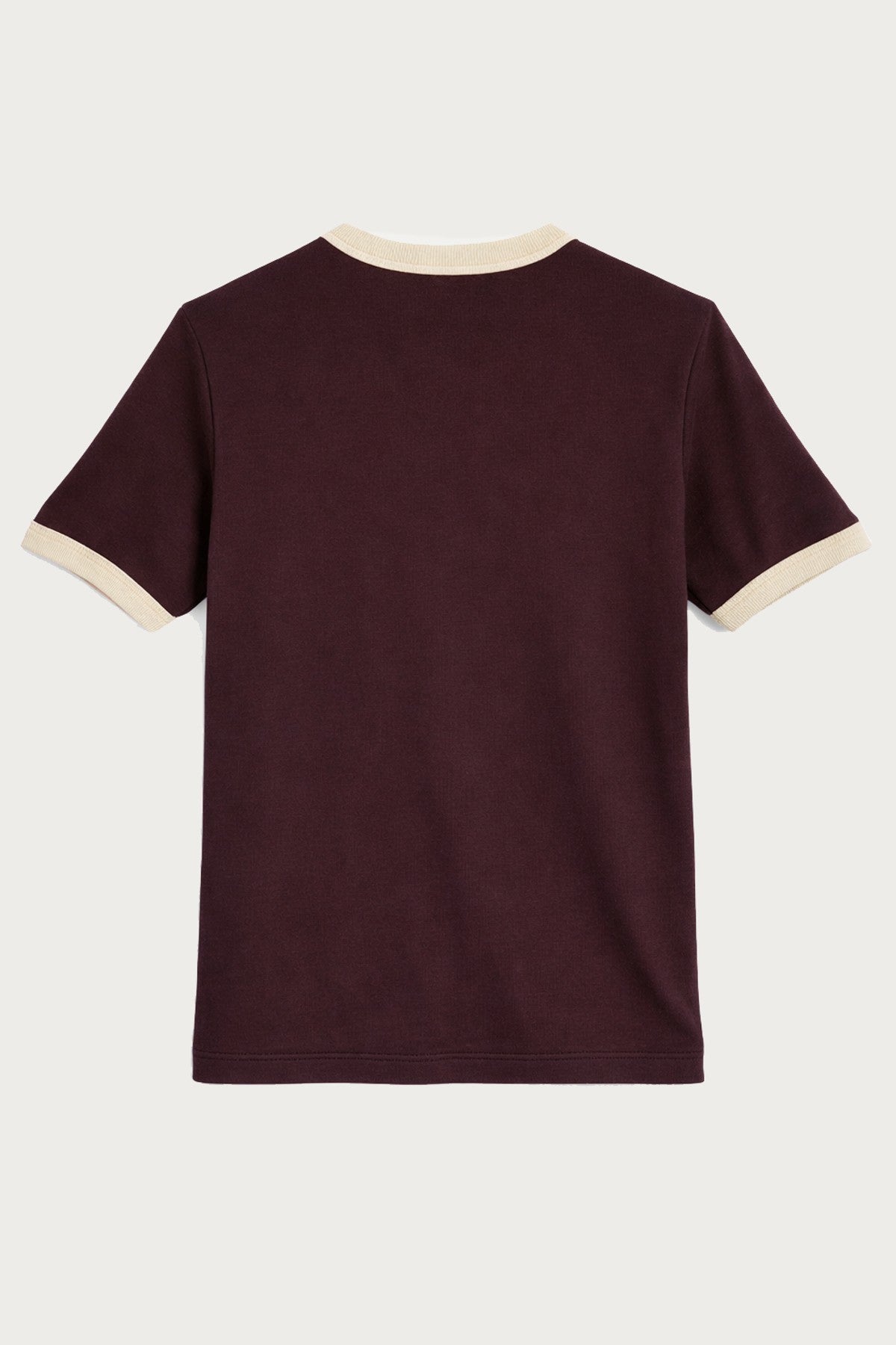 Kontrast Yaka Erkek T-Shirt