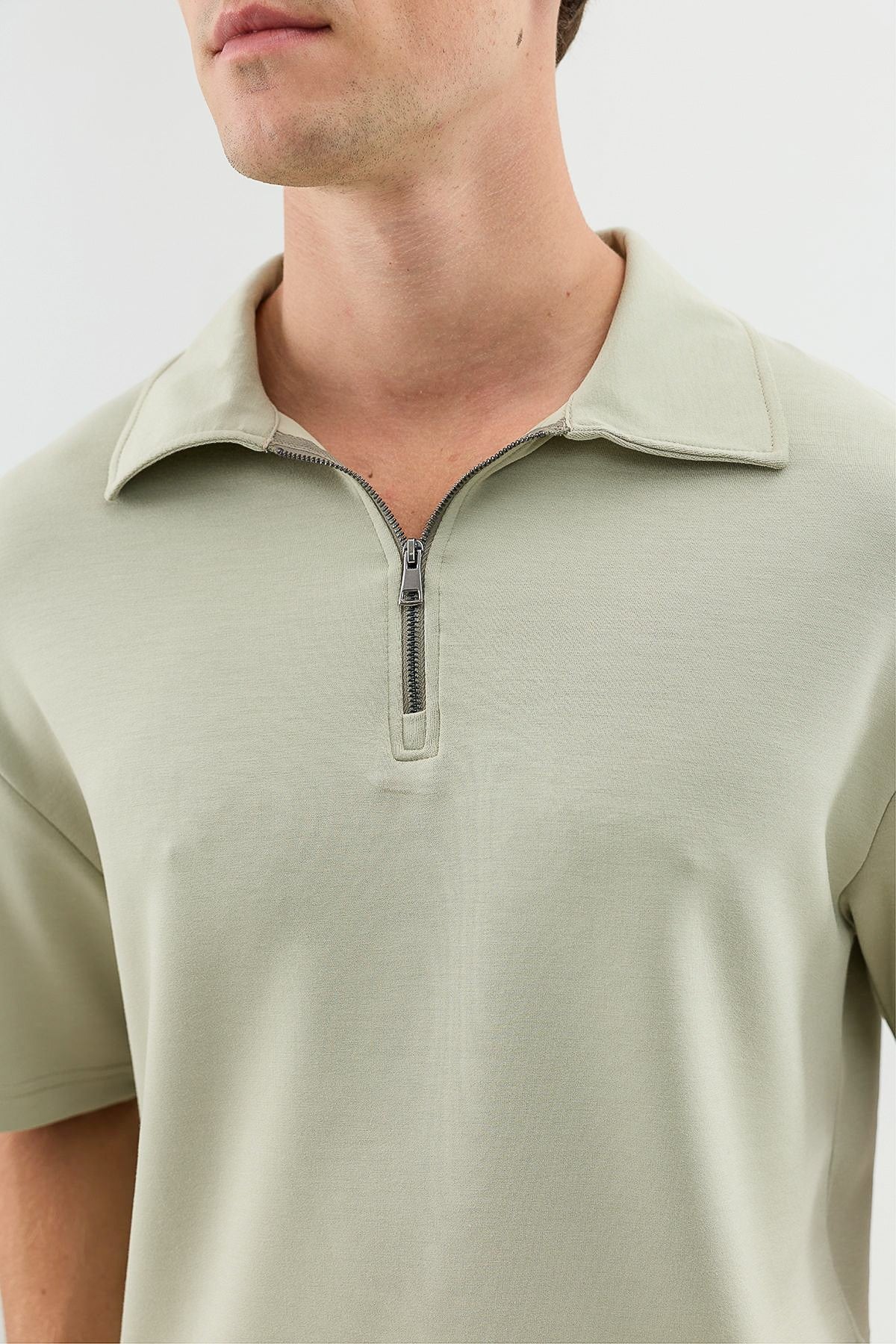 Polo Yaka Basic T-Shirt