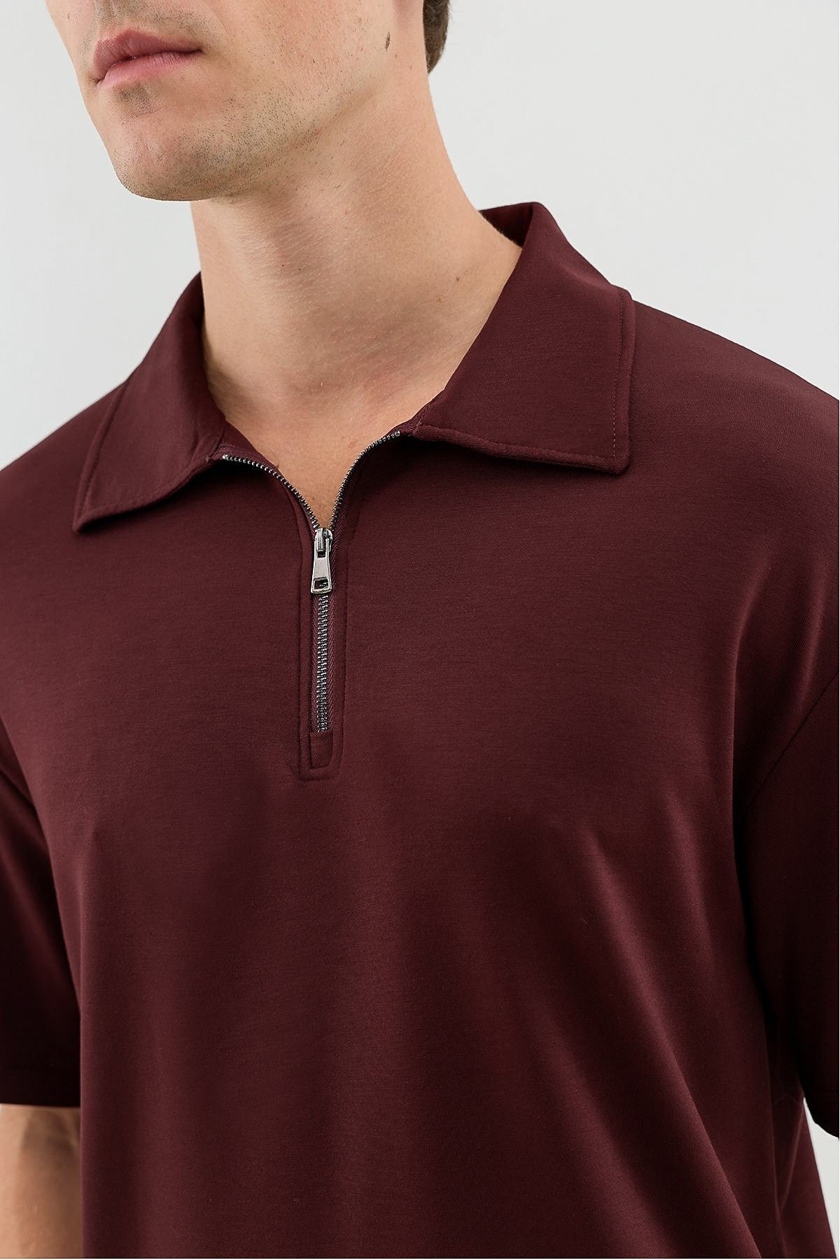 Polo Yaka Basic T-Shirt