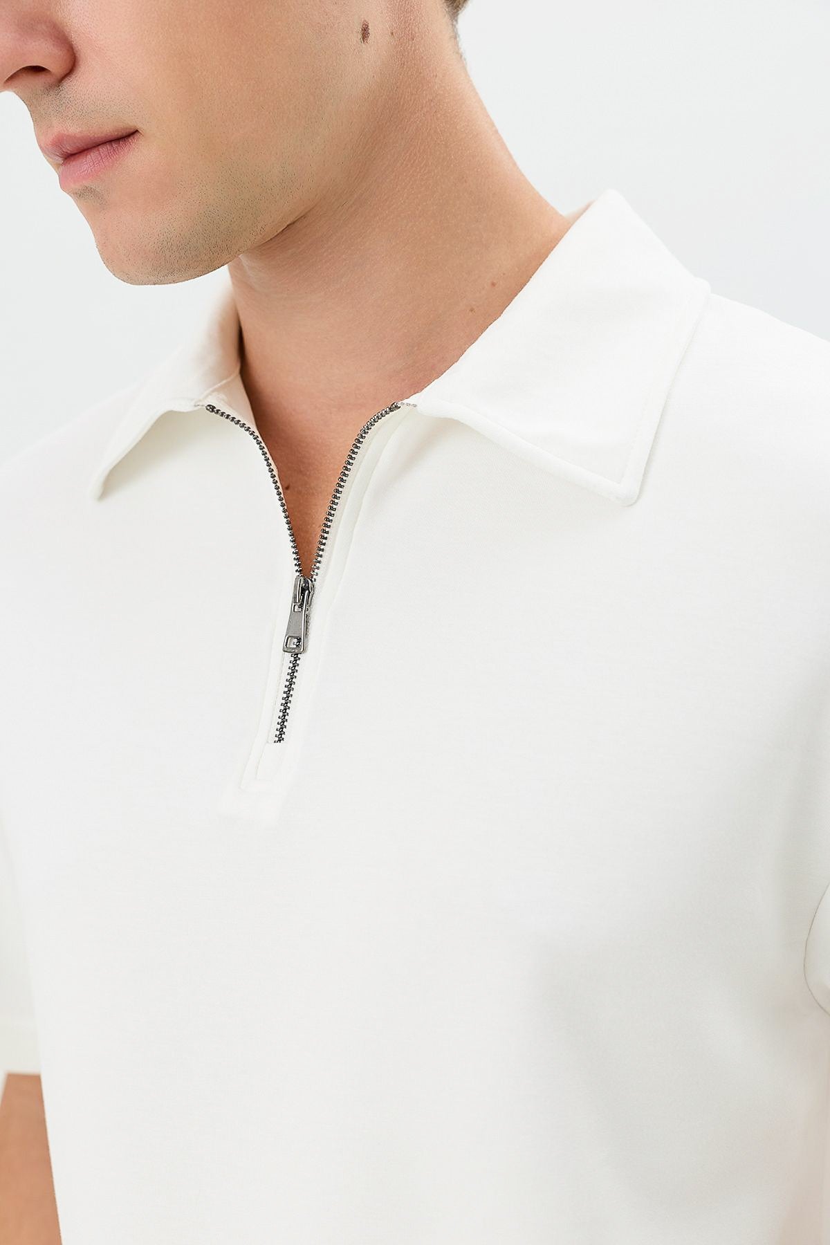 Polo Yaka Basic T-Shirt