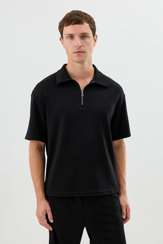 Polo Yaka Basic T-Shirt