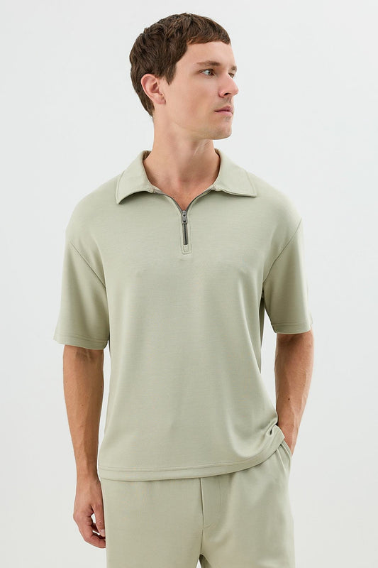 Polo Yaka Basic T-Shirt