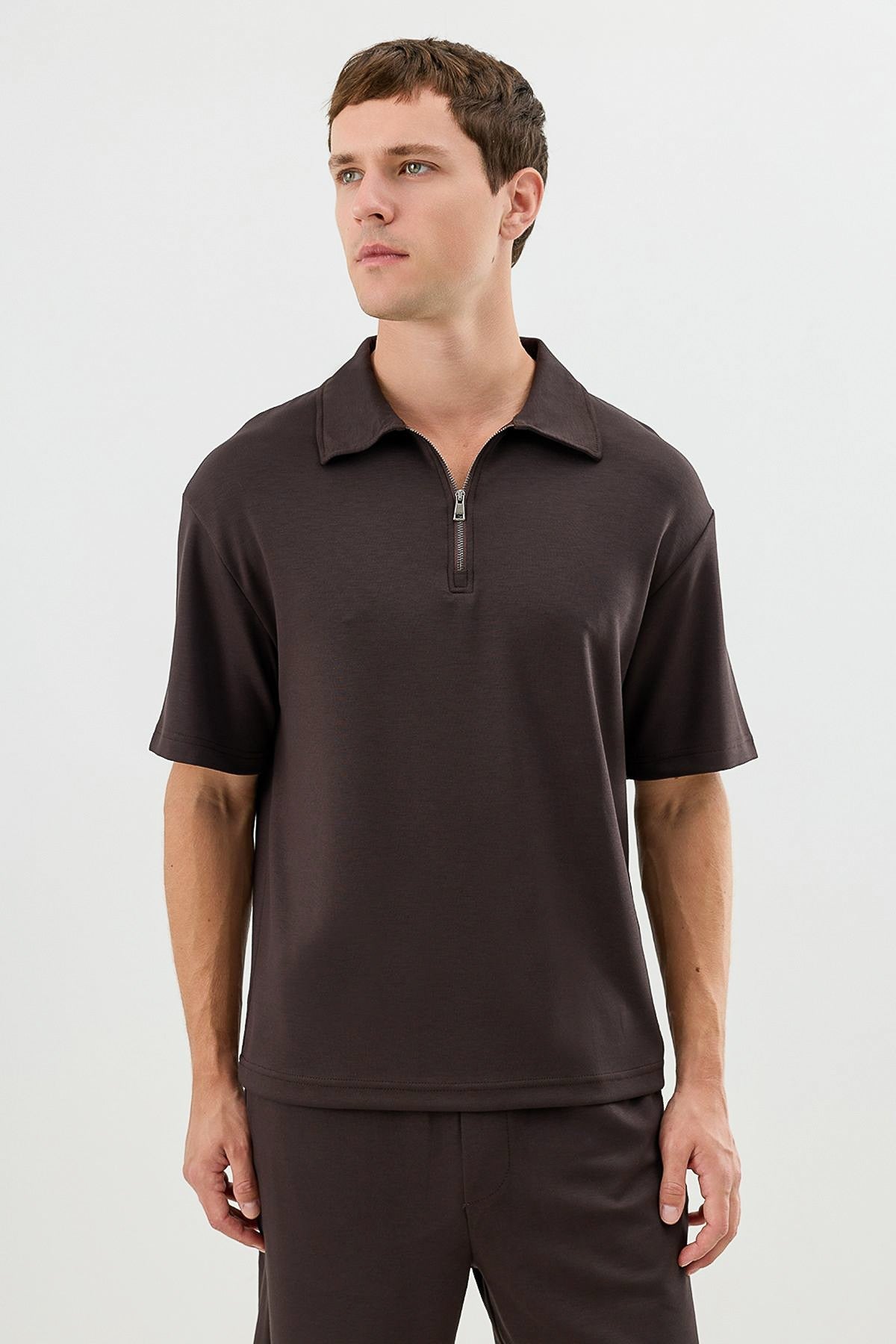 Polo Yaka Basic T-Shirt