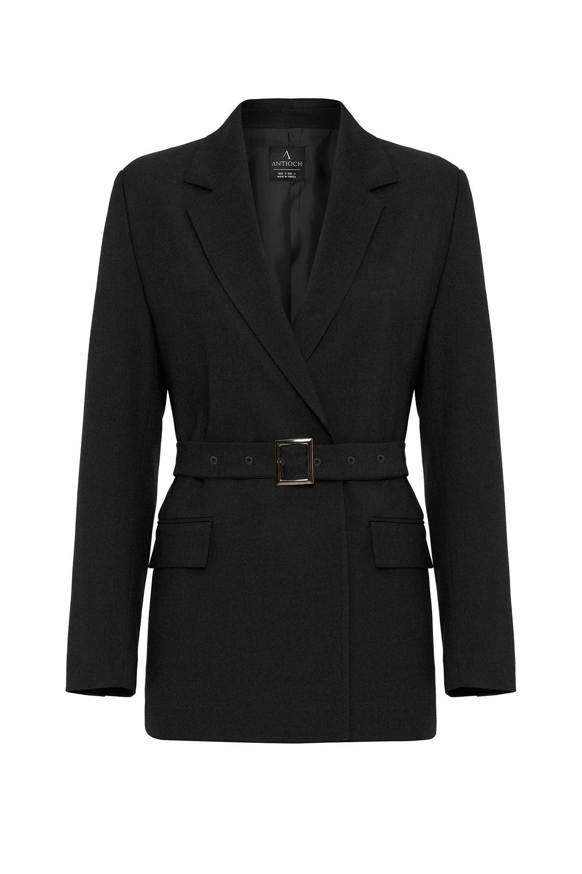 Antioch Kadın Kemerli Blazer Ceket