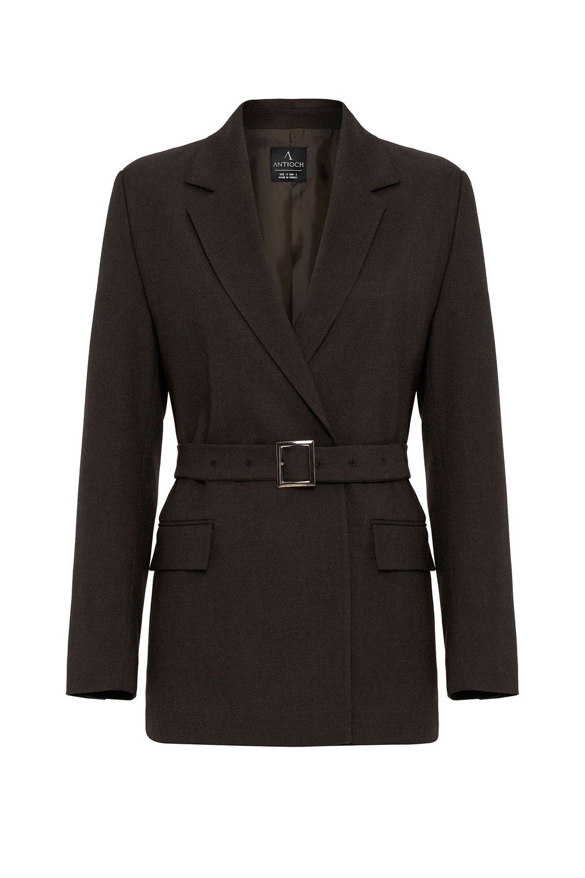 Antioch Kadın Kemerli Blazer Ceket