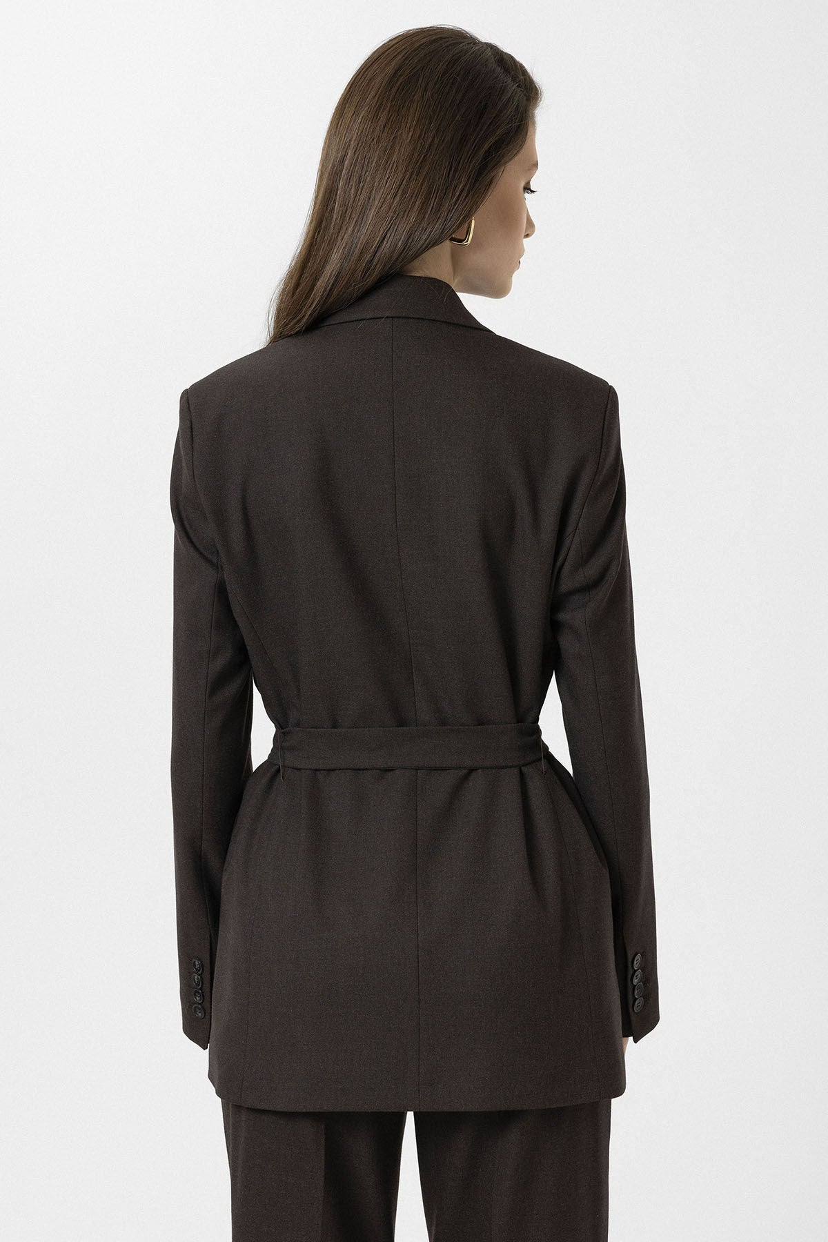 Antioch Kadın Kemerli Blazer Ceket