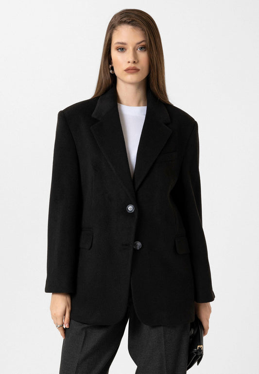 Antioch Kadın Yün Karışımlı Blazer Ceket