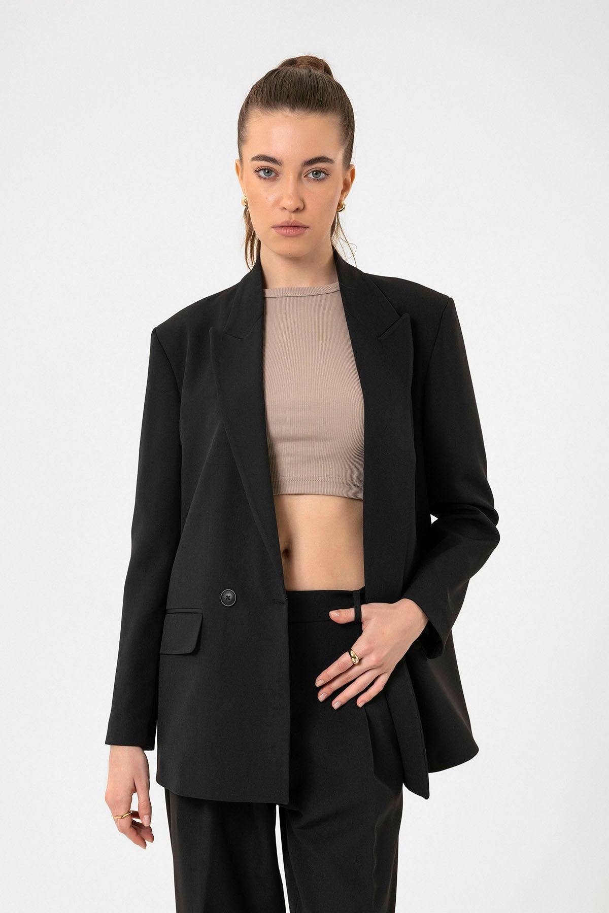 Antioch Kadın Fitilli Crop Atlet