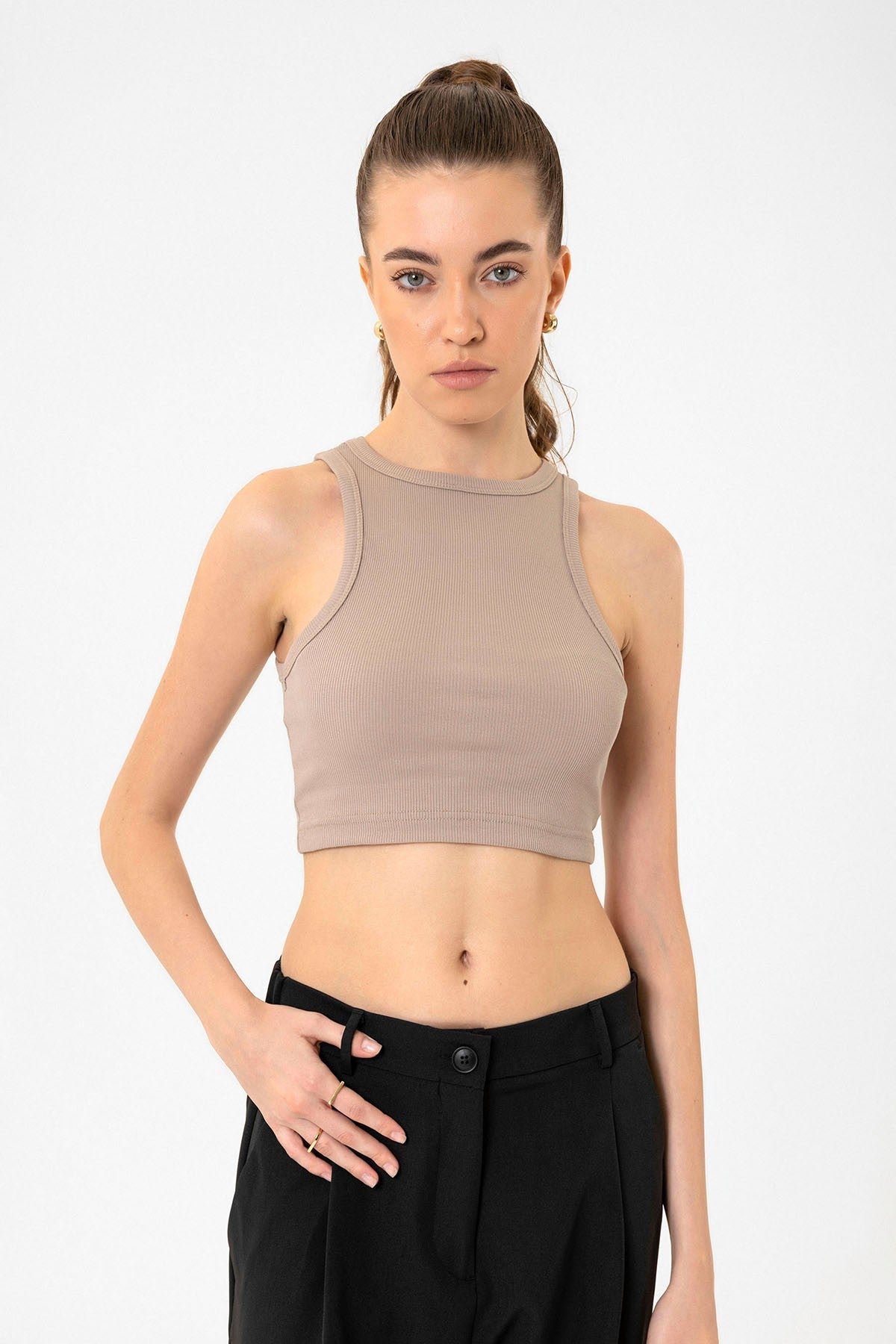 Antioch Kadın Fitilli Crop Atlet