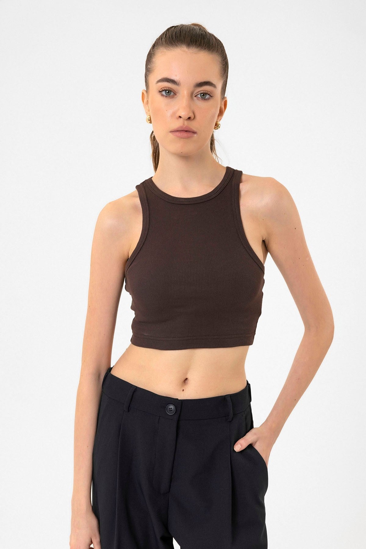 Antioch Kadın Fitilli Crop Atlet
