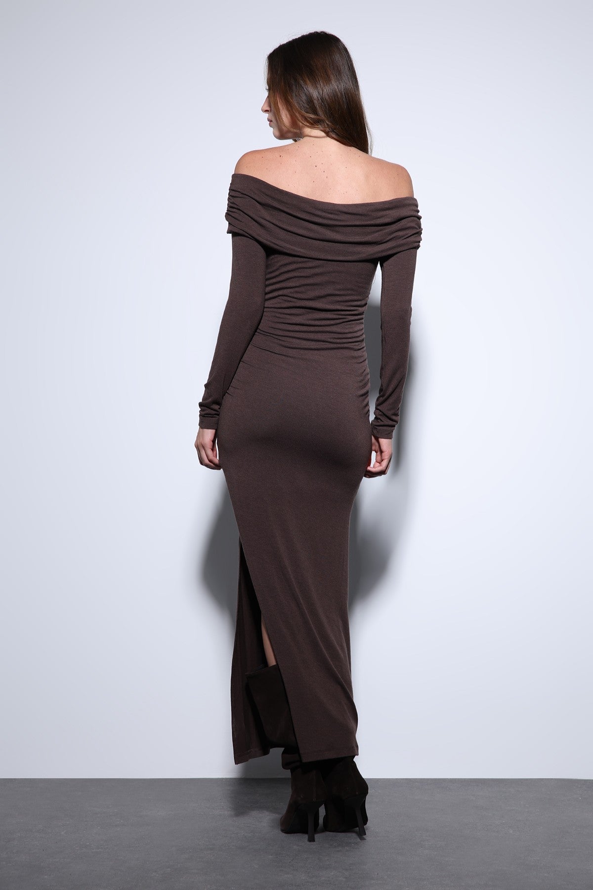 Antioch Drape Detaylı Aksesuarlı Elbise