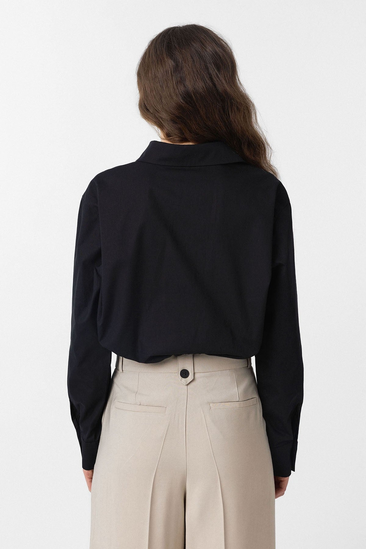 Antioch Crop Poplin Kadın Gömlek