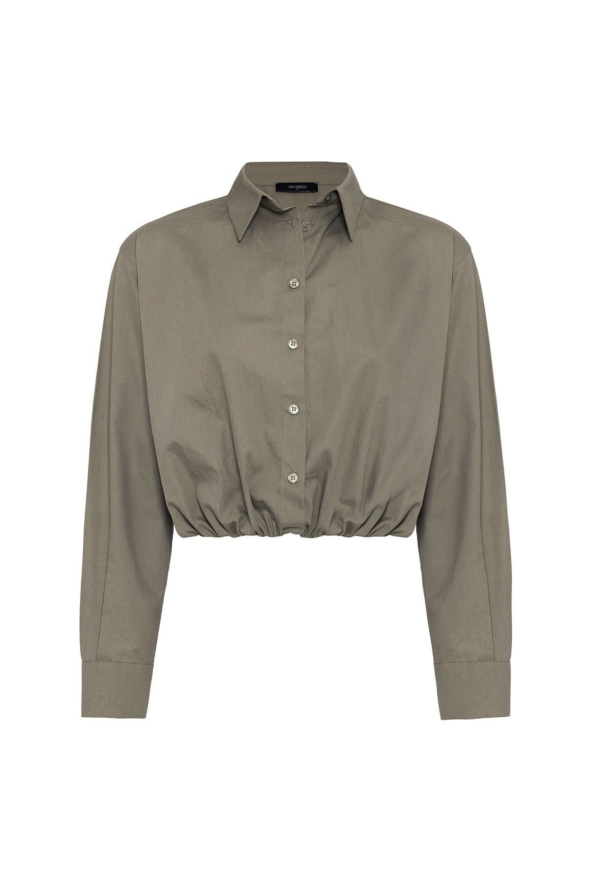 Antioch Crop Poplin Kadın Gömlek