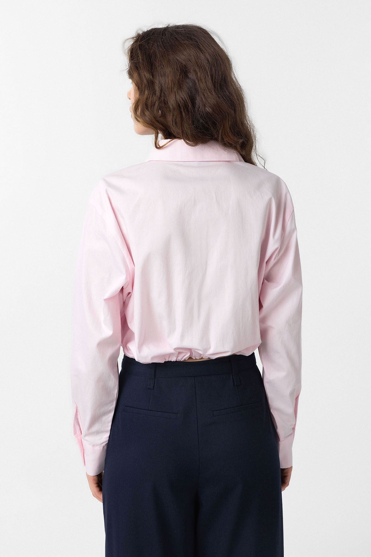 Antioch Crop Poplin Kadın Gömlek