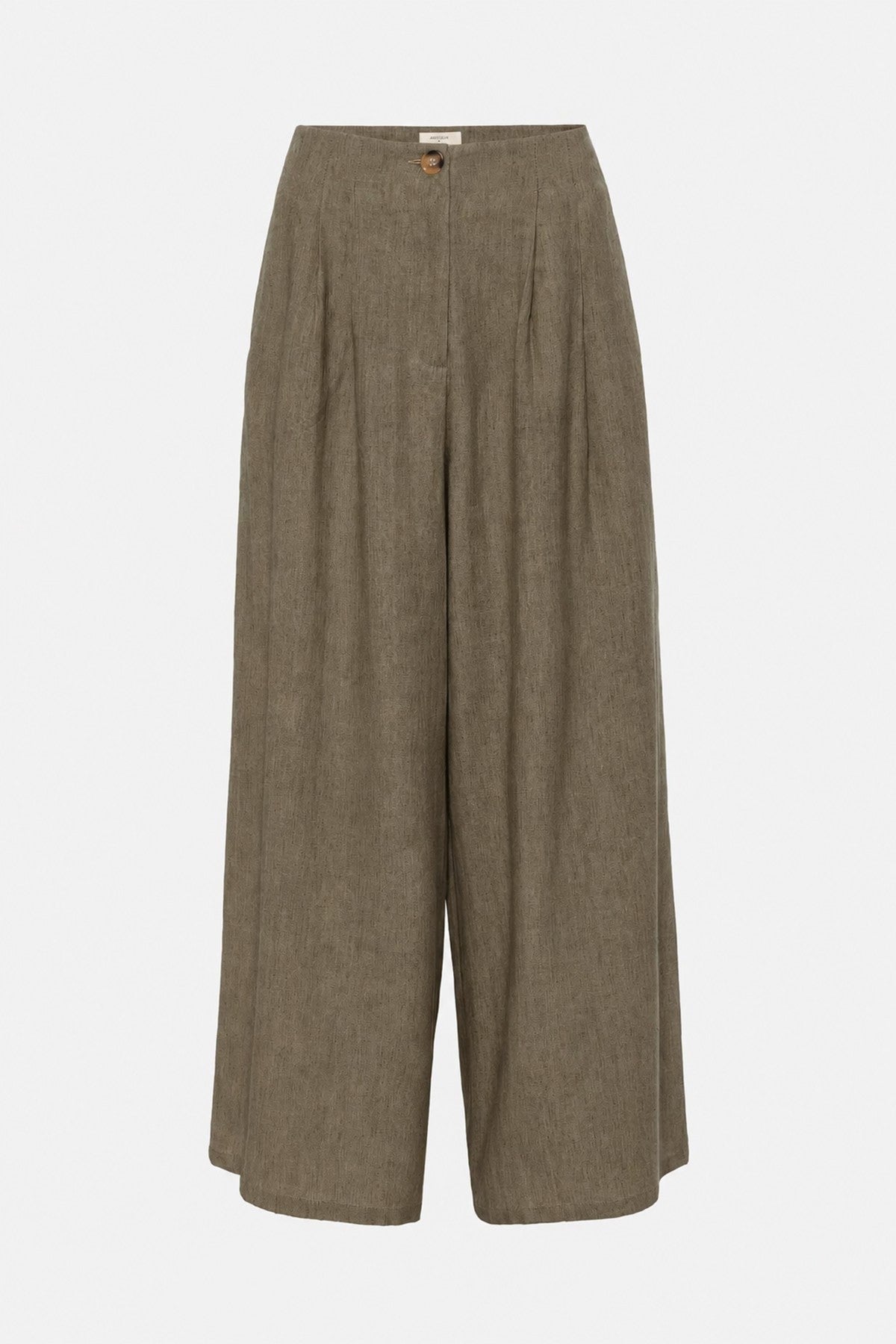 Antioch Keten Karışımlı Kadın Culotte Pantolon