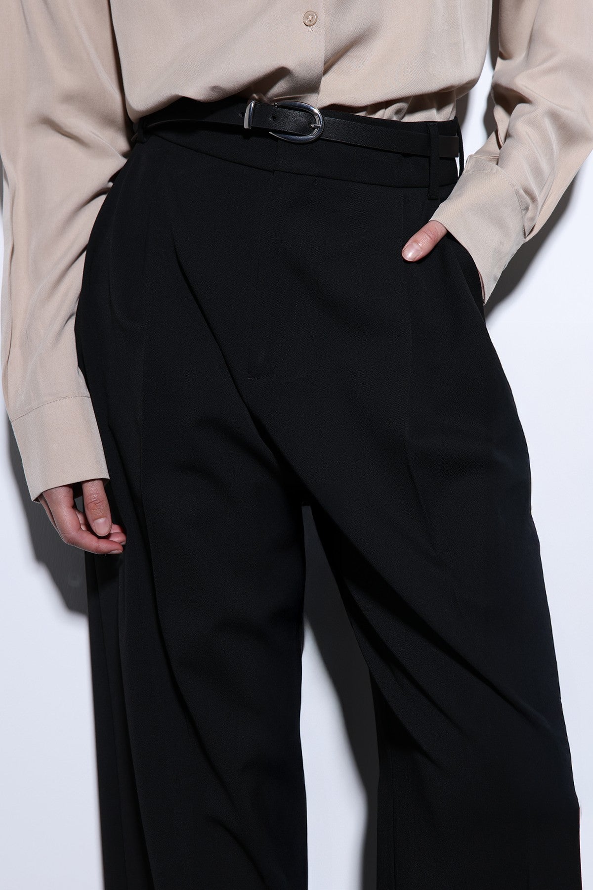 Antioch Pileli Palazzo Kadın Pantolon