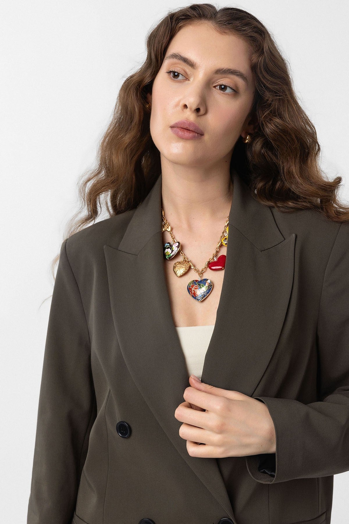 Antioch Regular Fit Kruvaze Kadın Blazer Ceket