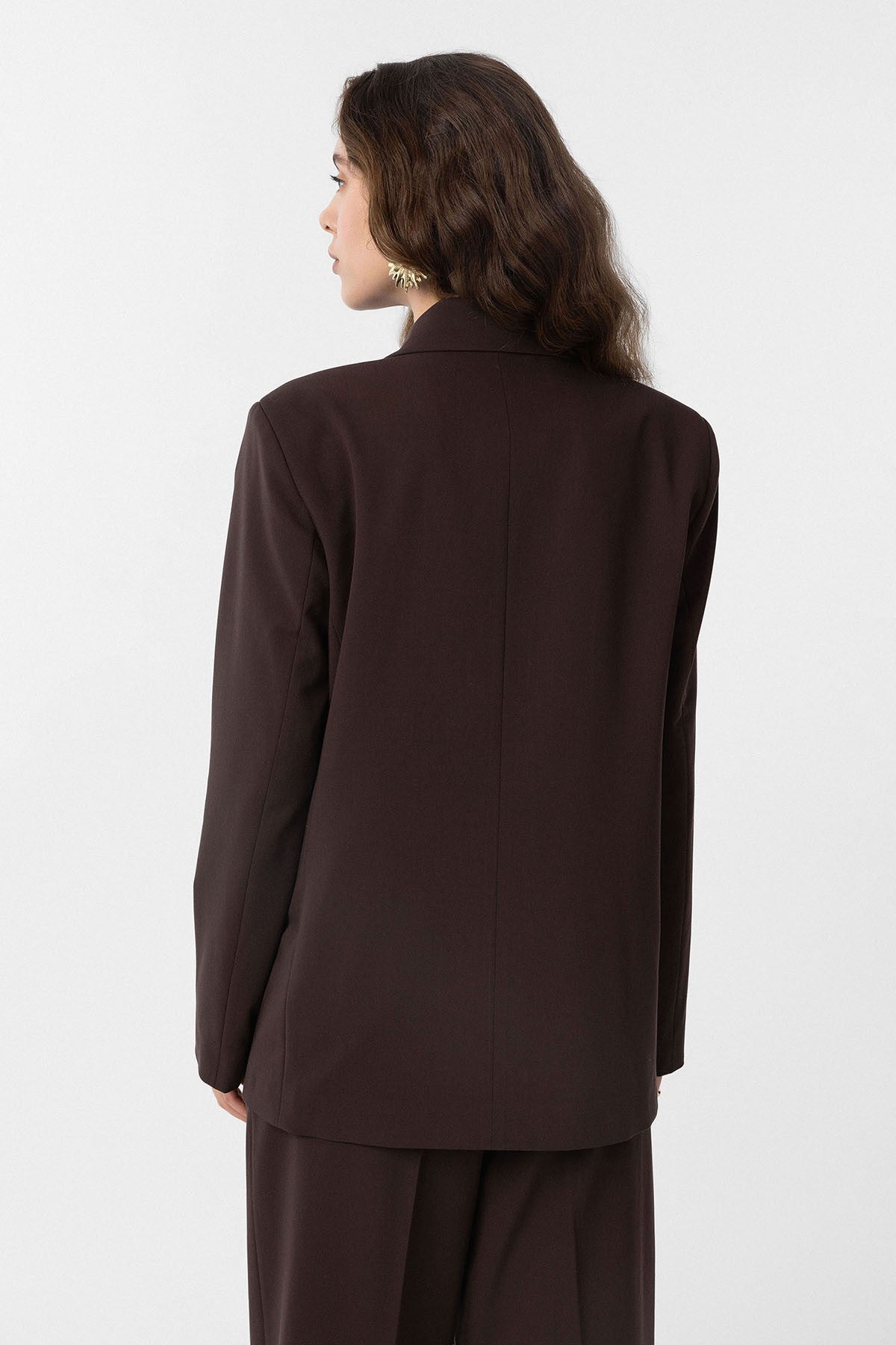 Antioch Regular Fit Kruvaze Kadın Blazer Ceket