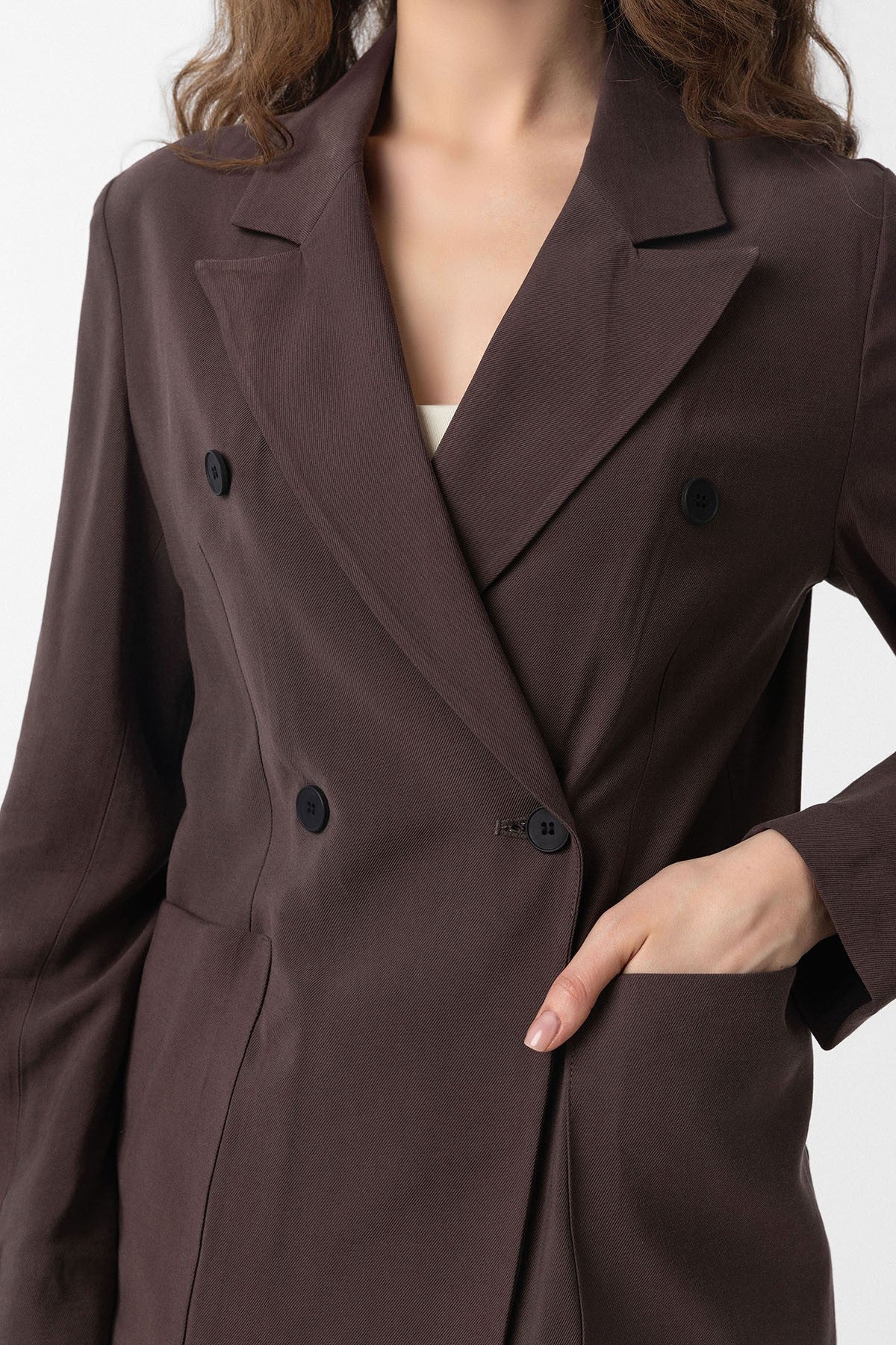 Antioch Kruvaze Kadın Blazer Ceket