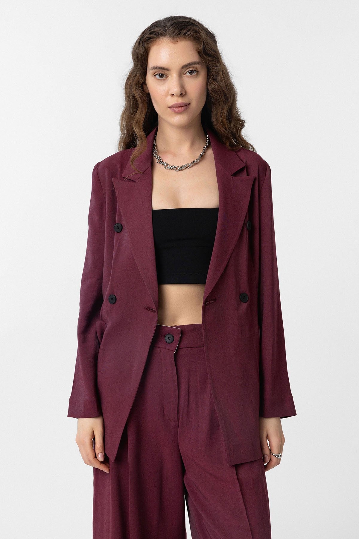 Antioch Kruvaze Kadın Blazer Ceket