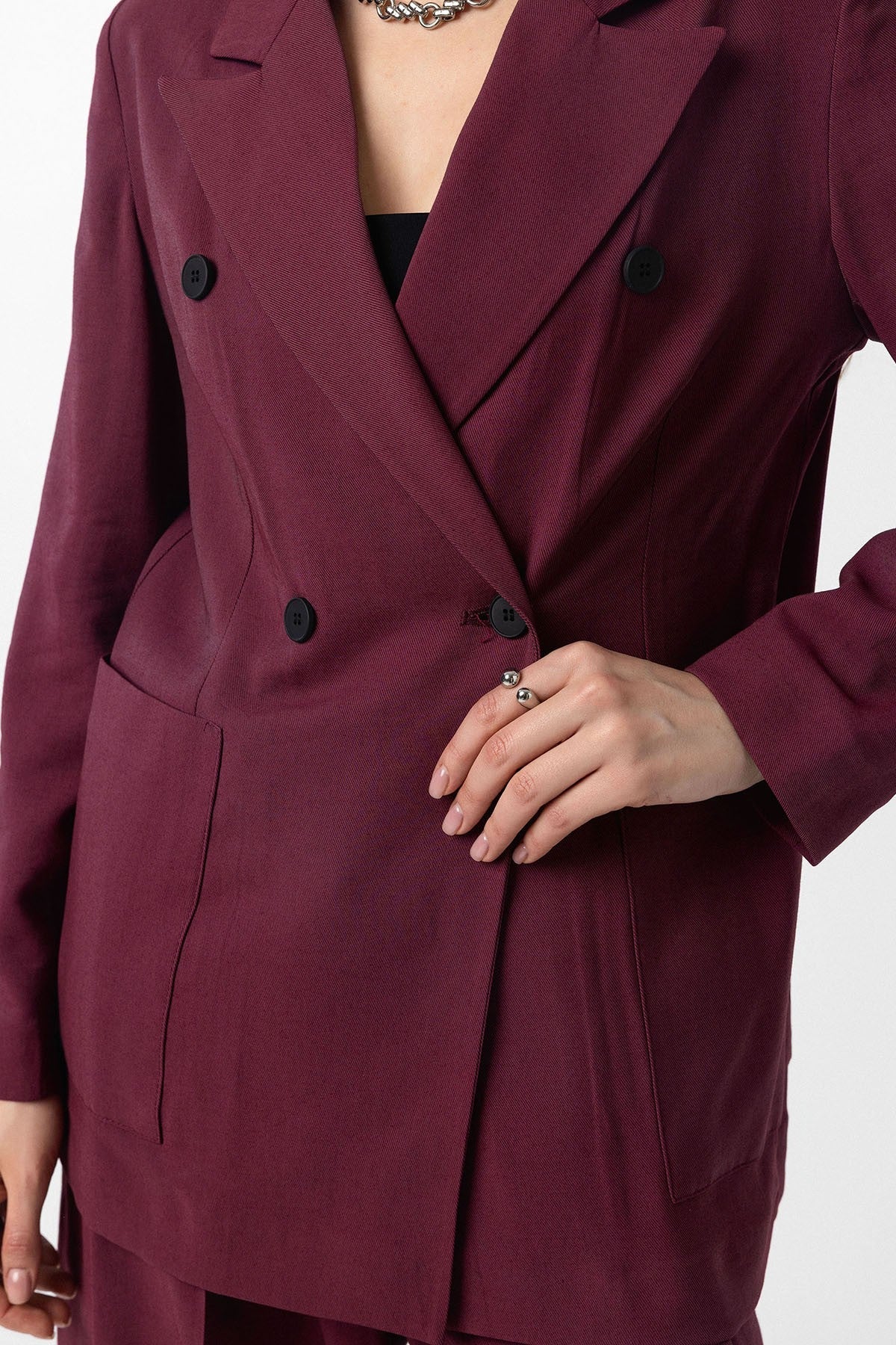 Antioch Kruvaze Kadın Blazer Ceket