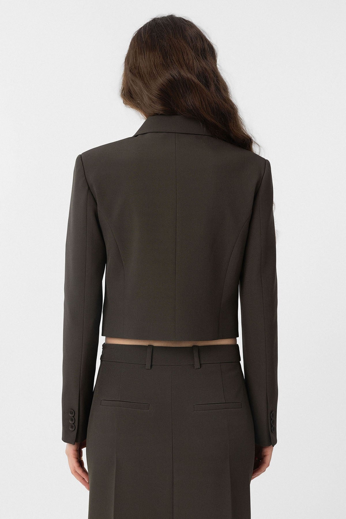 Antioch Crop Kadın Blazer Ceket