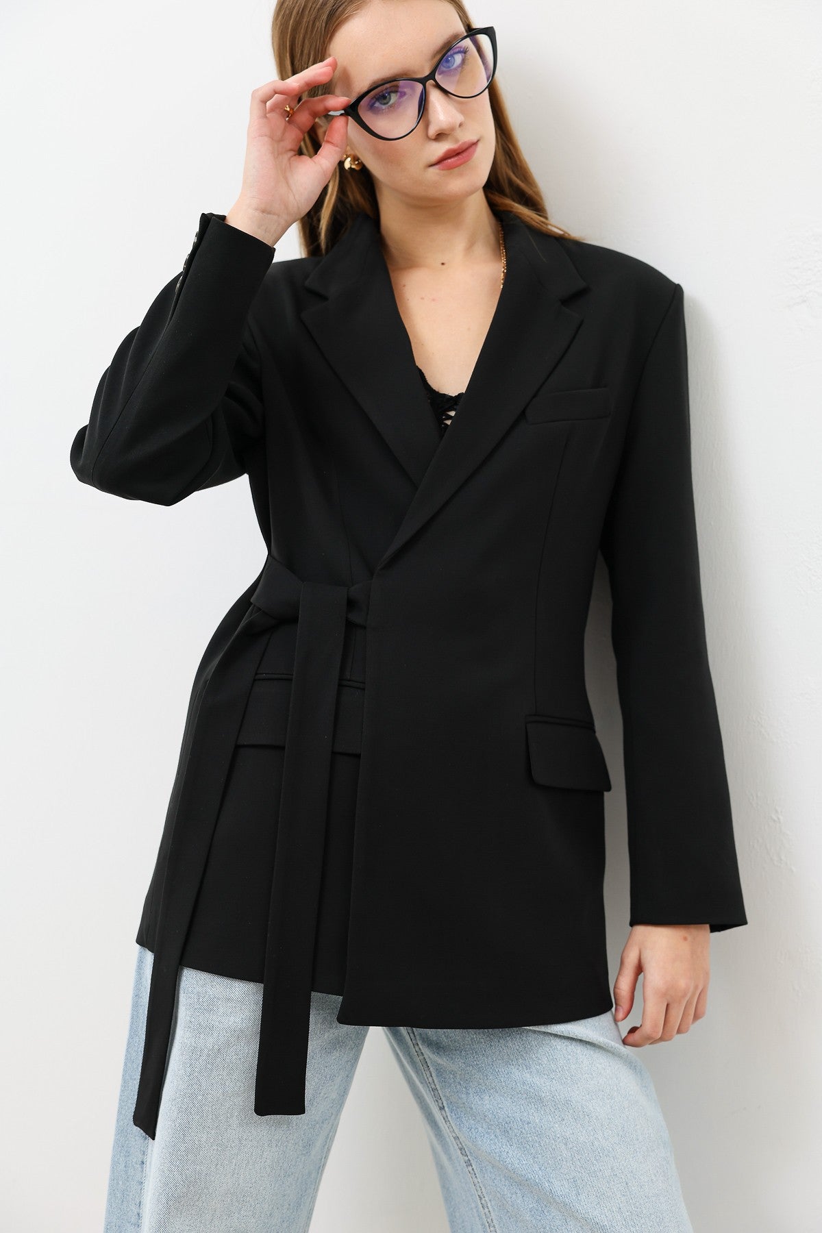 Antioch Kuşaklı Kadın Blazer
