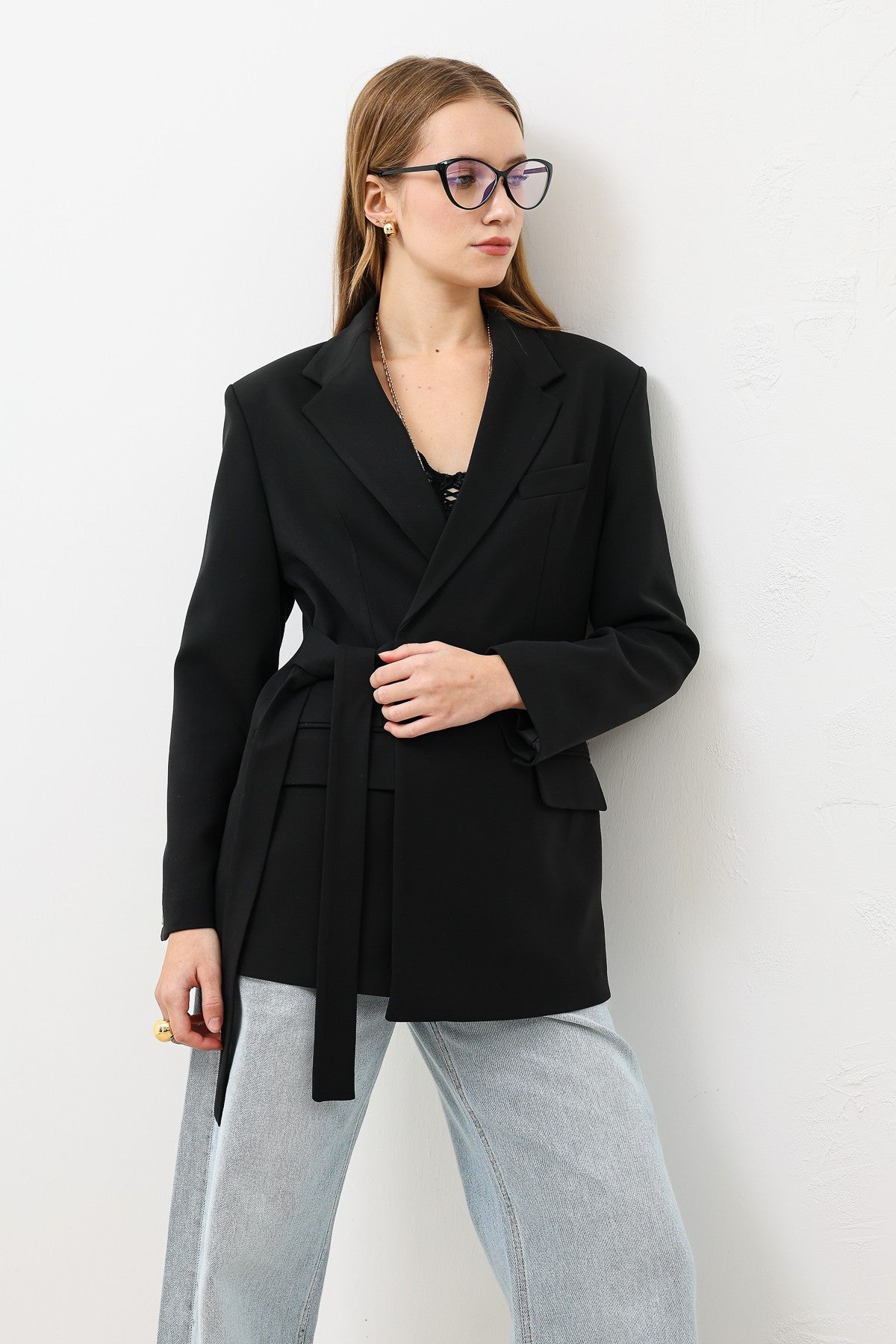 Antioch Kuşaklı Kadın Blazer